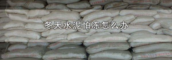 冬天水泥怕冻怎么办