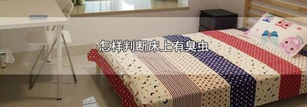 怎样判断床上有臭虫