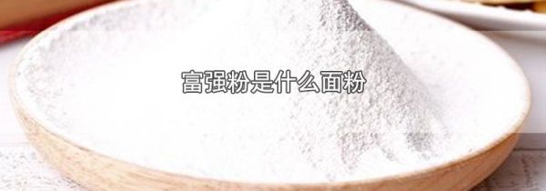 富强粉是什么面粉