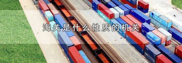 海关是什么性质的机关