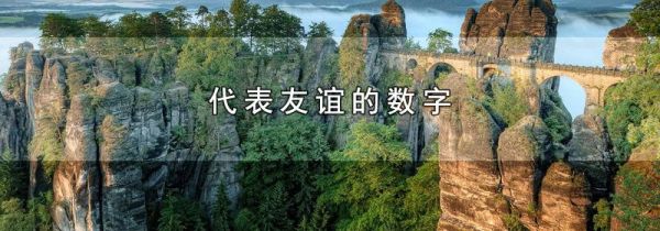 代表友谊的数字