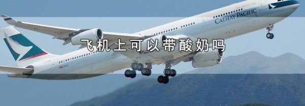 飞机上可以带酸奶吗