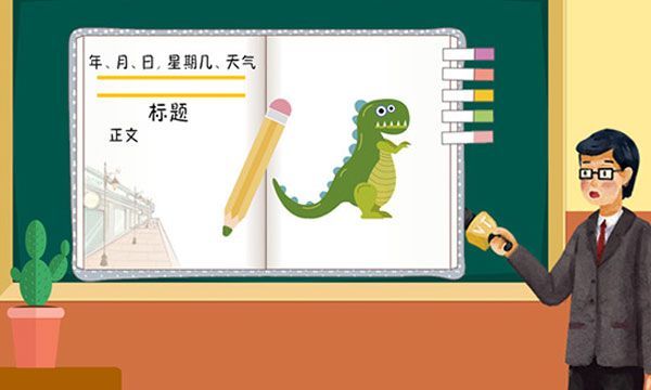 日记格式怎么写