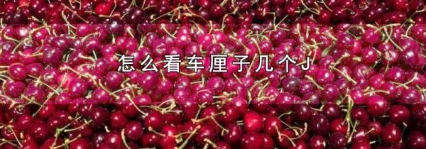 怎么看车厘子几个J