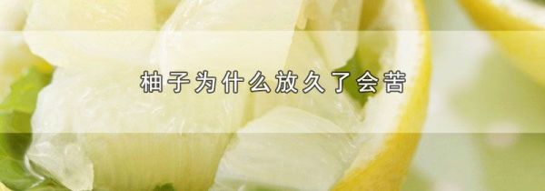 柚子为什么放久了会苦