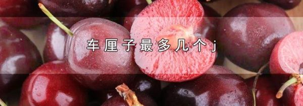 车厘子最多几个j