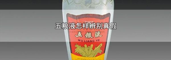 五粮液怎样辨别真假