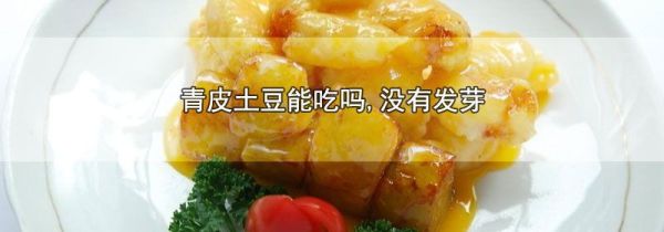 青皮土豆能吃吗,没有发芽