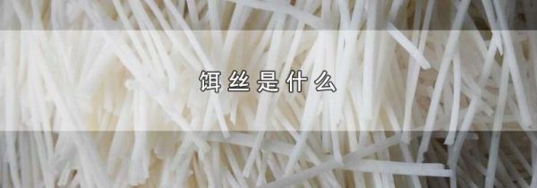 饵丝是什么