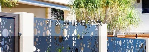 什么是翻墙行为