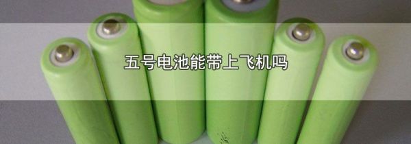 五号电池能带上飞机吗