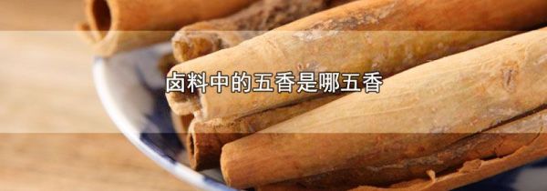 卤料中的五香是哪五香