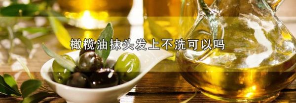 橄榄油抹头发上不洗可以吗