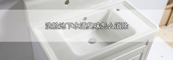 洗脸池下水道臭味怎么消除