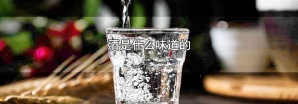 酒是什么味道的