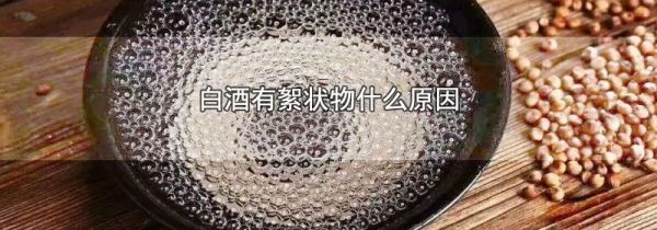 白酒有絮状物什么原因