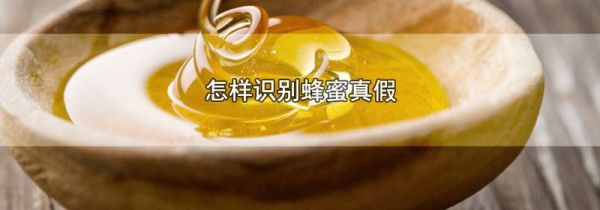 怎样识别蜂蜜真假