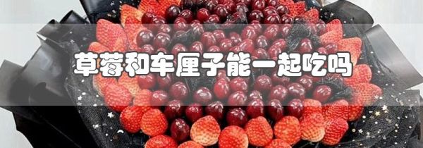 草莓和车厘子能一起吃吗