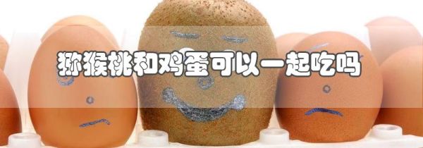 猕猴桃和鸡蛋可以一起吃吗
