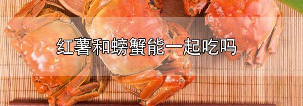 红薯和螃蟹能一起吃吗