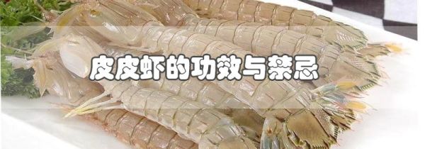 皮皮虾的功效与禁忌