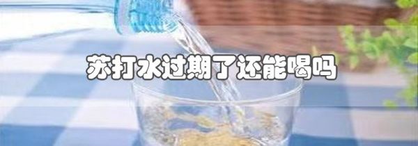 苏打水过期了还能喝吗