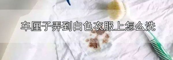 车厘子弄到白色衣服上怎么洗