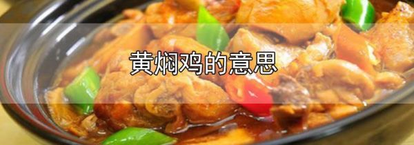 黄焖鸡的意思