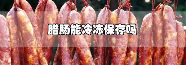腊肠能冷冻保存吗