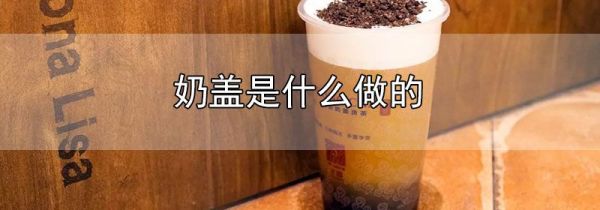 奶盖是什么做的
