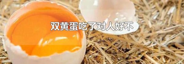 双黄蛋吃了对人好不