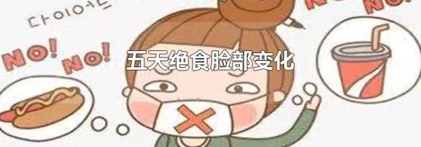 五天绝食脸部变化