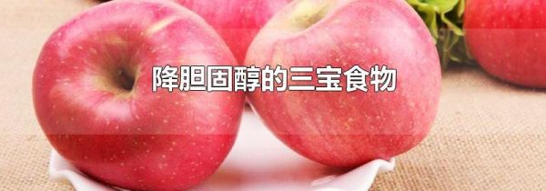 降胆固醇的三宝食物