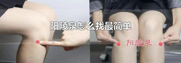 阳陵泉怎么找最简单