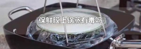 保鲜膜上锅蒸有毒吗