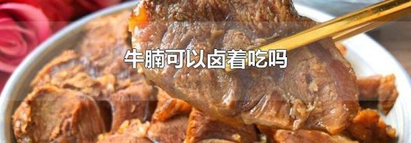 牛腩可以卤着吃吗