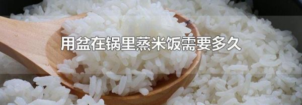 用盆在锅里蒸米饭需要多久