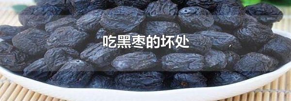 吃黑枣的坏处
