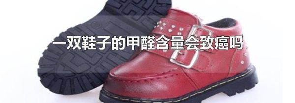 一双鞋子的甲醛含量会致癌吗