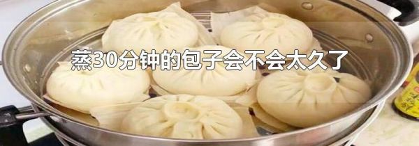 蒸30分钟的包子会不会太久了