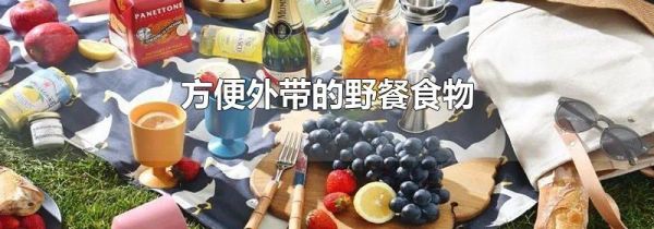 方便外带的野餐食物