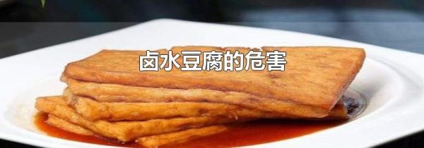 卤水豆腐的危害
