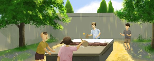 乒乓球桌标准尺寸 正规乒乓球台标准尺寸