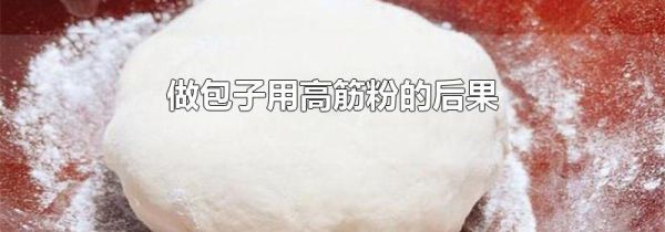 做包子用高筋粉的后果