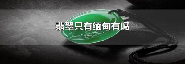 翡翠只有缅甸有吗