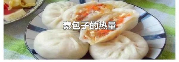 素包子的热量