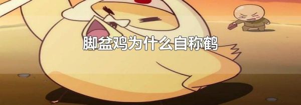 脚盆鸡为什么自称鹤