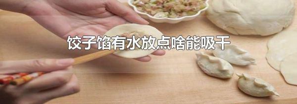 饺子馅有水放点啥能吸干
