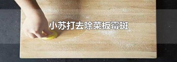 小苏打去除菜板霉斑
