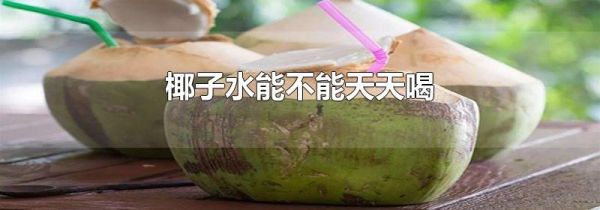 椰子水能不能天天喝